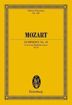 Symphony No. 40 G Minor K.550 Standard