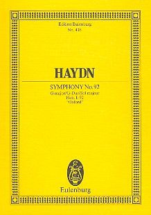 Symphony No. 92 G Major Hob. I: 92 