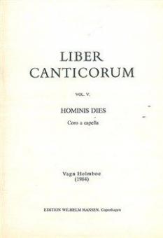 Hominis Dies Op. 158a 