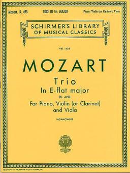 Trio No. 7 In E Flat, K.498 (Kegelstatt) 