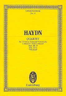 String Quartet C Major, the Bird Op. 33/3 Hob. III: 39 