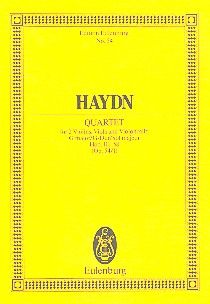String Quartet G Major Op. 54/1 Hob. III:58 