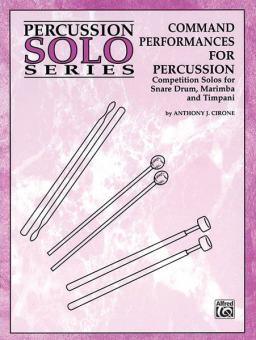 Command Performances For Percussion 