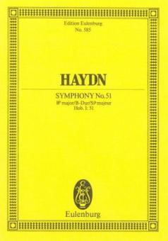 Symphony No. 51 Bb Major Hob. I: 51 