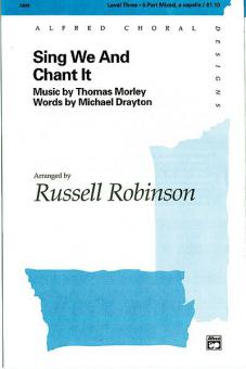 Sing We And Chant It Standard