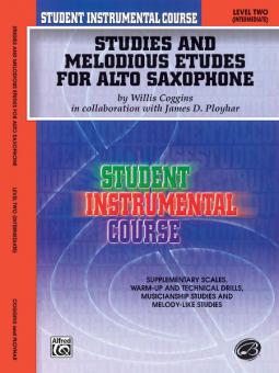 Studies and Melodious Etudes for Alto Saxophone, Level 2 