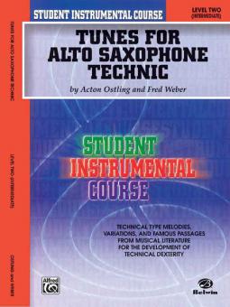 Tunes for Alto Saxophone Technic, Level 2 
