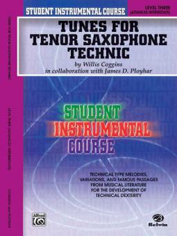 Tunes for Tenor Saxophone Technic, Level 3 