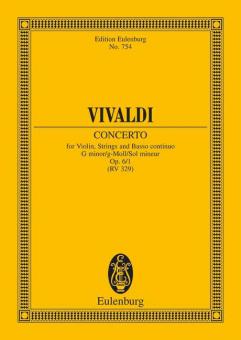 Concerto G Minor Op. 6/1 RV 324 / PV 329 