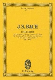 Triple Concerto A Minor BWV 1044 