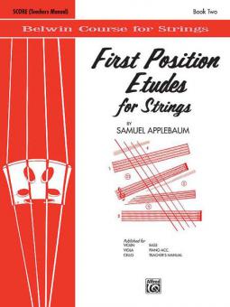First Position Etudes for Strings Level 2 