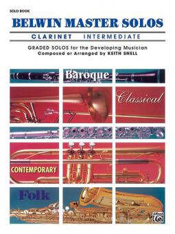 Belwin Master Solos Vol. 1 (Clarinet) 