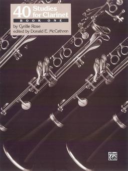 40 Studies For Clarinet Book 1 