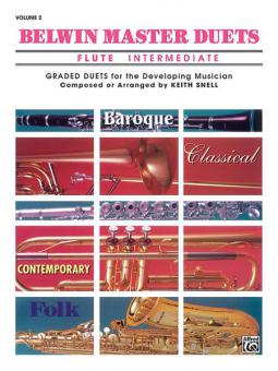 Belwin Master Duets (Flute), Intermediate Vol. 2 