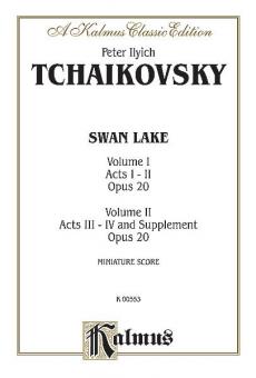 Swan Lake, Op. 20 (Volume I-II, Acts I-IV and Supplement) 