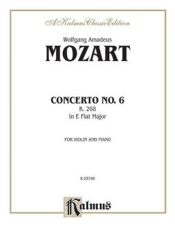 Violin Concerto No. 6 in E Flat Major, K. 268 Standard