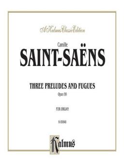 3 Preludes and Fugues, Op. 99 Standard