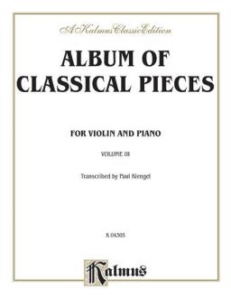 Album Of Classical Pieces Vol. 3 