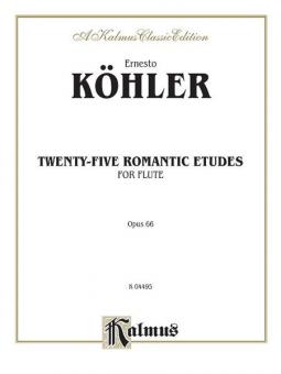 25 Romantic Etudes, Op. 66 