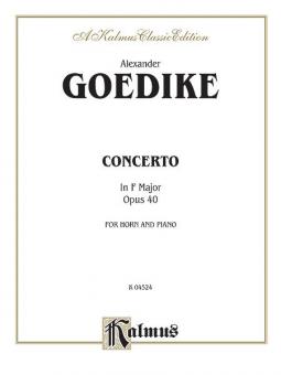 Concerto in F Major, Op. 40 Download