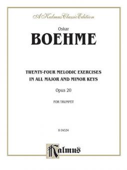 24 Melodic Exercises, Op. 20 Standard