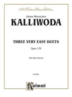 Three Very Easy Duets, Op. 178 Standard