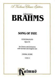 Song Of Fate (Schicksalslied) Op. 54 