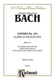 Cantata No. 191 - Gloria in excelsis Deo 