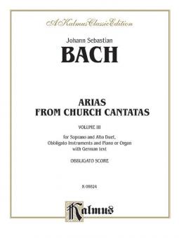 Soprano and Alto Arias Vol. 3 - Duets Standard