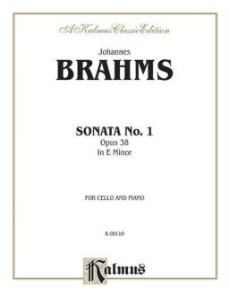 Sonata No. 1 In E Minor, Op. 38 Standard