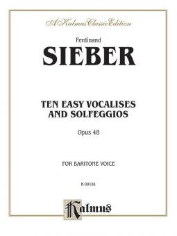 Ten Easy Vocalises and Solfeggios (Op. 48) 