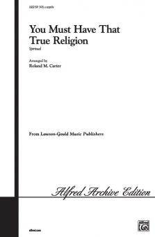 You Must Have That True Religion Standard