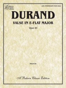 Valse in E-Flat, Op. 83 