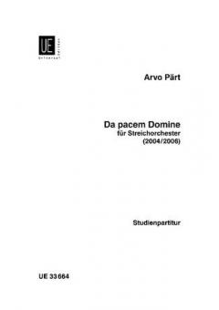 Da pacem domine 