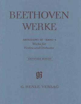 Works for Violin and Orchestra 