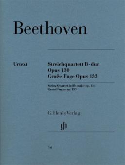 String Quartet in Bb major Op. 130 and Great Fugue Op. 133 
