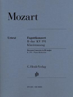 Concerto for Bassoon and Orchestra Bb major K. 191 