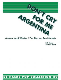 Don't Cry For Me Argentina (Fanfarenorchester) 