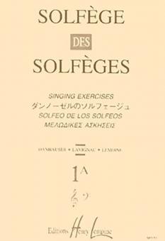 Solfège des Solfèges 1A sans accompagnement 