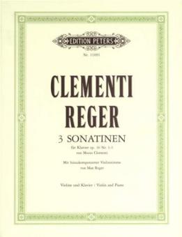 3 Sonatinas Op. 36 Nos. 1-3 