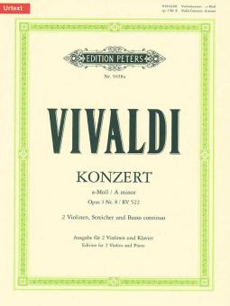 Concerto in A minor, Op. 3 No. 8 