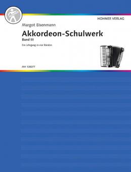 Akkordeon-Schulwerk Band 3 (Schülerheft) 
