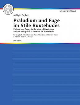 Prelude And Fugue In A Minor Standard