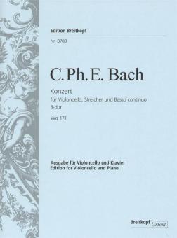 Violin Concerto B Flat Minor Wq 171 