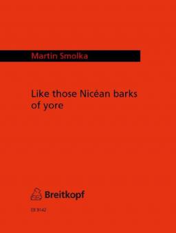 Like those Nicéan barks Of yore 