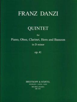 Quintet in D minor op. 41 