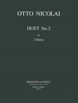 Duo Nr. 2 for 2 Horns 