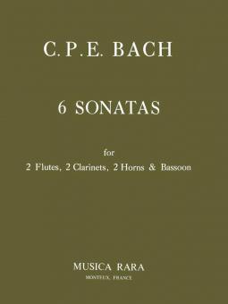 6 Sonaten Wq 184/1-6 