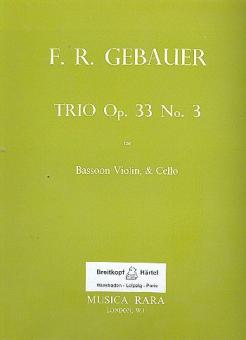 Trio op. 33 Nr. 3 