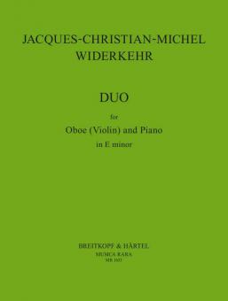 Duo in E minor 